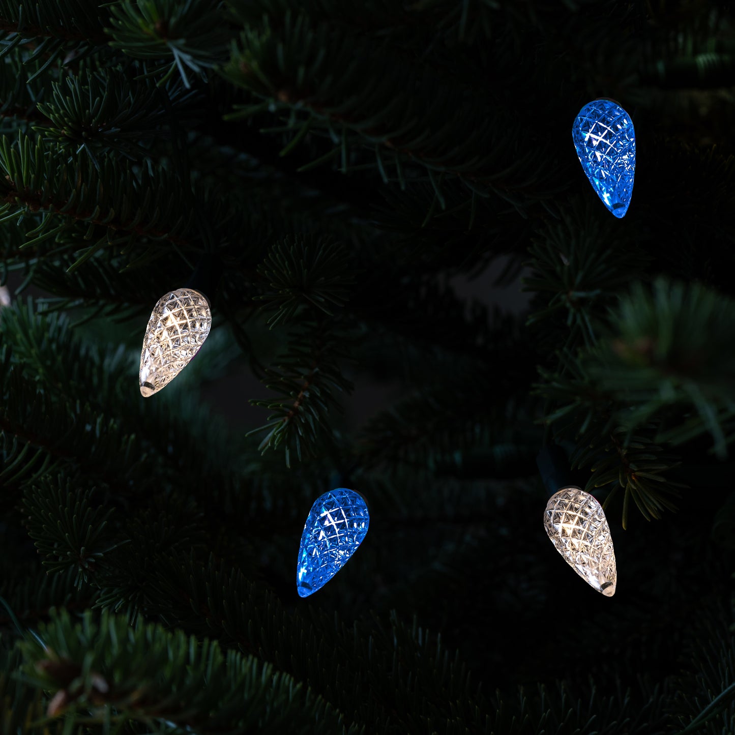 60 Blue Lights: 10 Strands